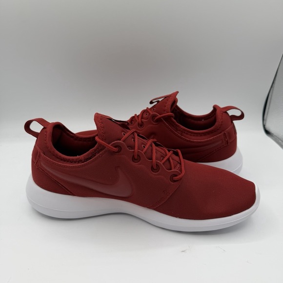 Nike Roshe Two Running Shoes Womens 7 Dark Cayenne Red Sneakers 844931-601 - Picture 7 of 10